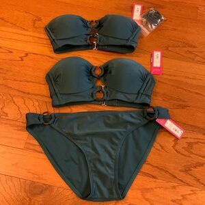 Xhilaration 3 piece: 1-small, 1-medium top & 1-XL bikini bottom